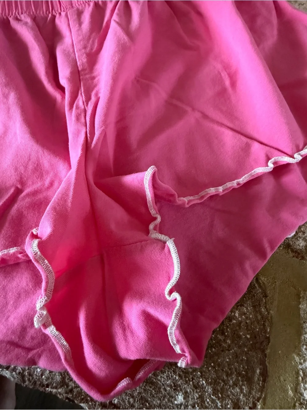 J. Crew | Pink Cotton Tank Top & Shorts Sleep Set | M